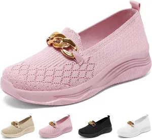 2024 New Orthopedic Women’s Breathable Slip on Arch Support Non-Slip Shoes, Orthopedic Shoes for Women