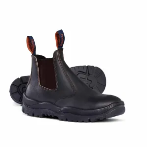 940030-Oil Kip Non-Safety Premium Elastic Sided Boot-CLARET
