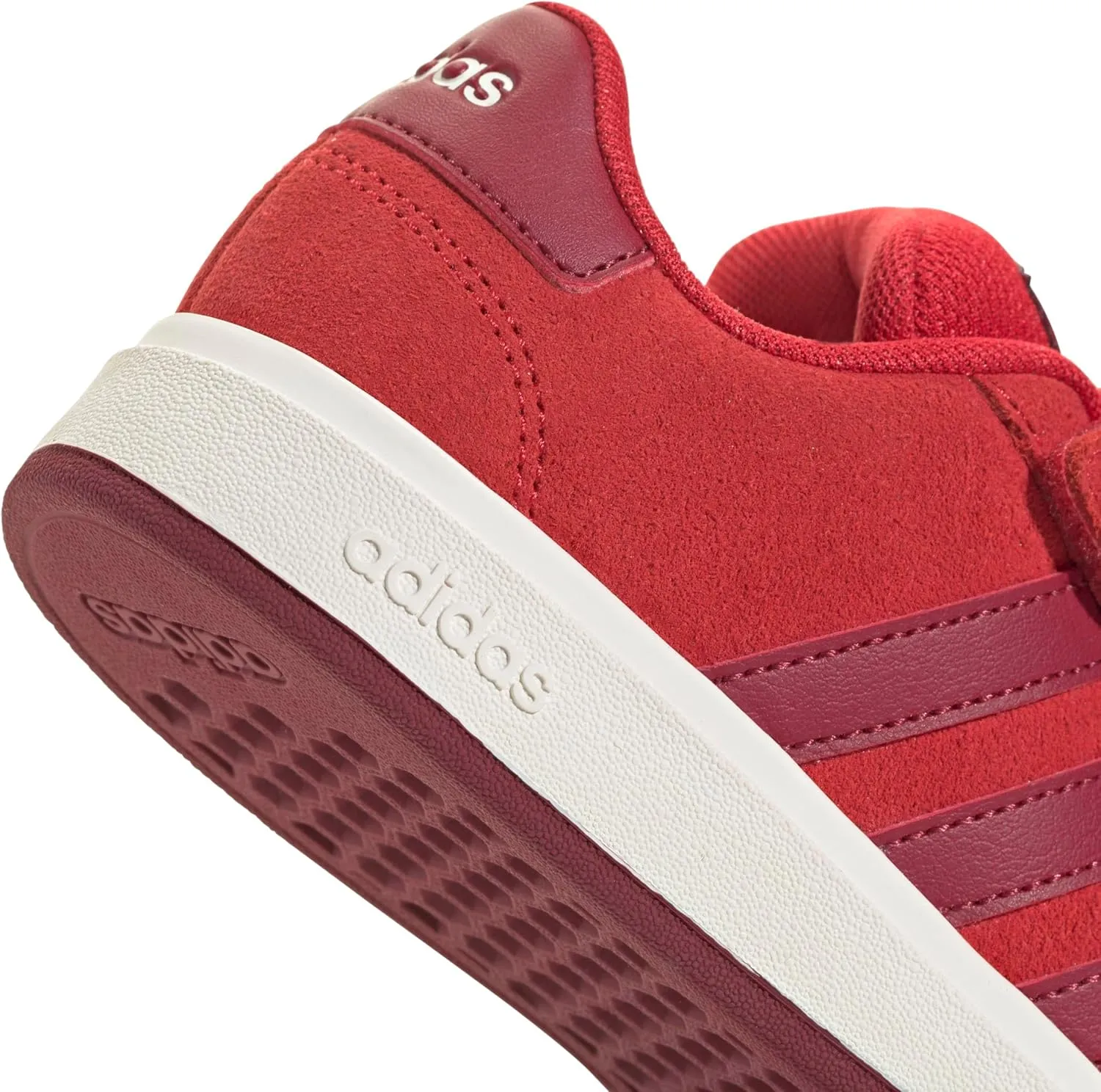 adidas Unisex-Child Grand Court 00s Elastic Lace & Strap Sneaker