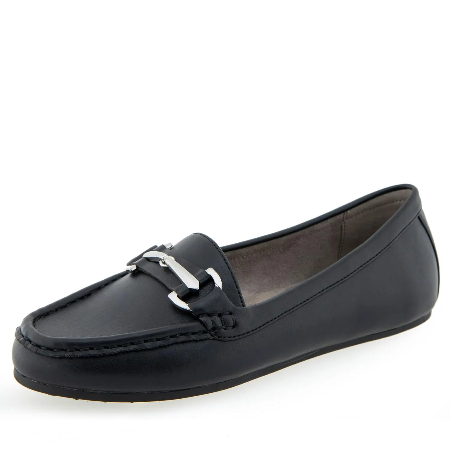 Aerosoles Women's Day Driving Style Loafer, Black, 9.5