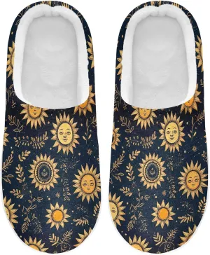 American Western Cowboy Horse Slippers for Women Men Indoor Slippers Memory Foam Fuzzy Slippers House Shoes for Indoor Outdoor Size 6/7 214a5378