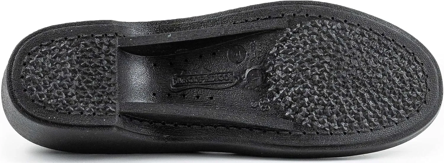 Arcopedico Womens Lyra Black Lycra Shoes