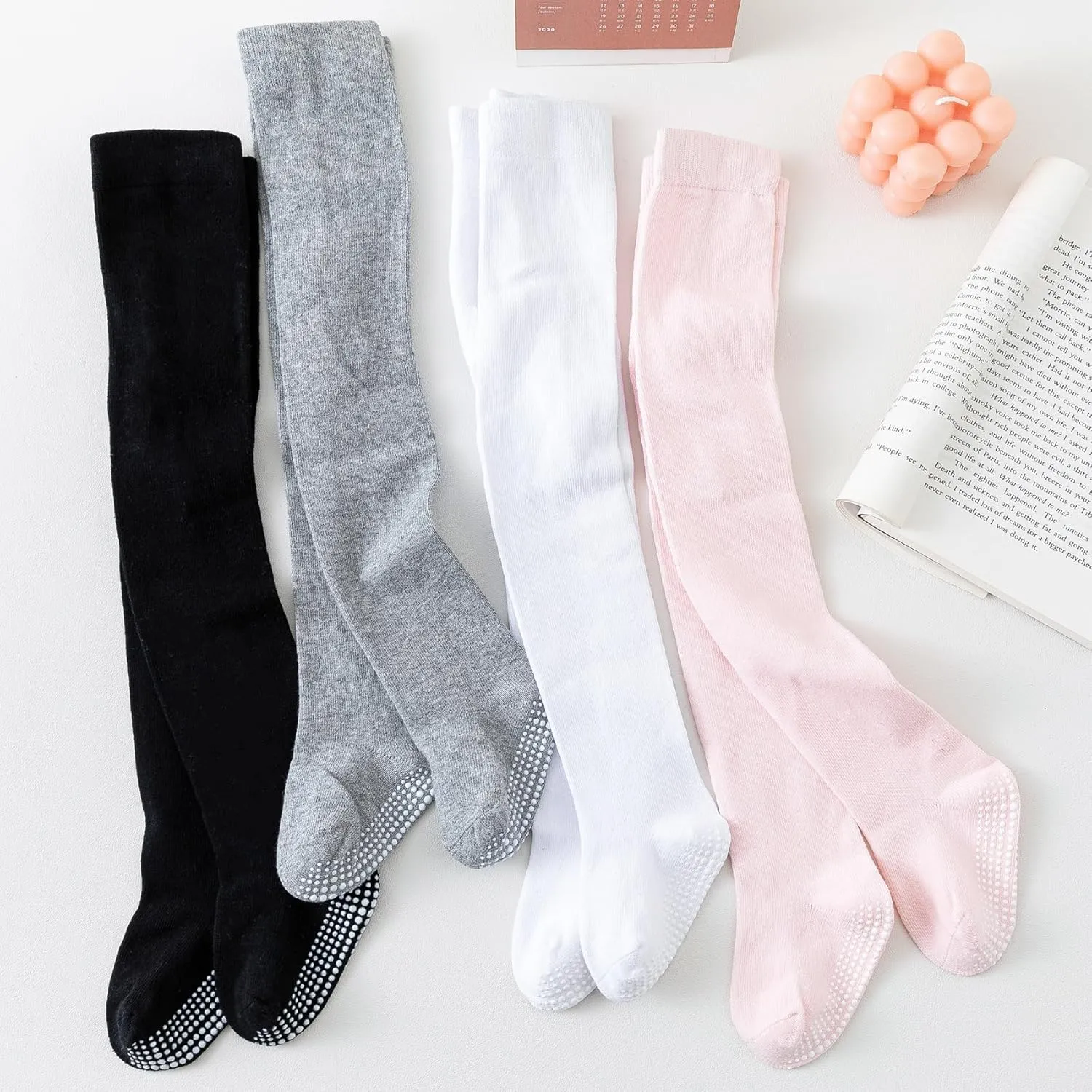 Baby Tights Non Slip Toddler Tights Seamless Cotton Stockings Infant Warm Leggings Pantyhose