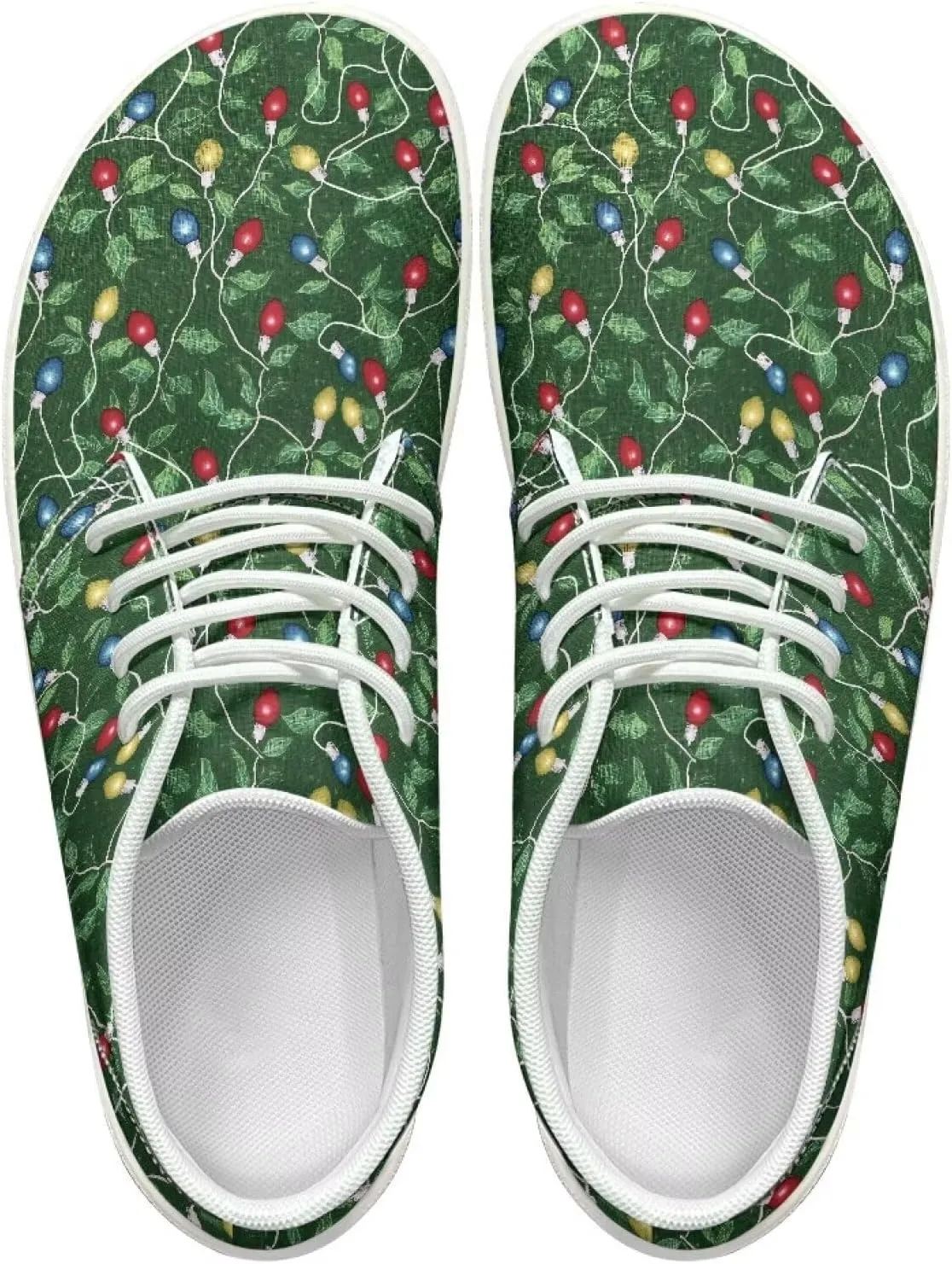 Barefoot Slip Shoes Men Minimalist Workout Sneakers Comfort Wide Toe Box Slip On Breathable Mesh Shoes for Party US 5-14 White Sole