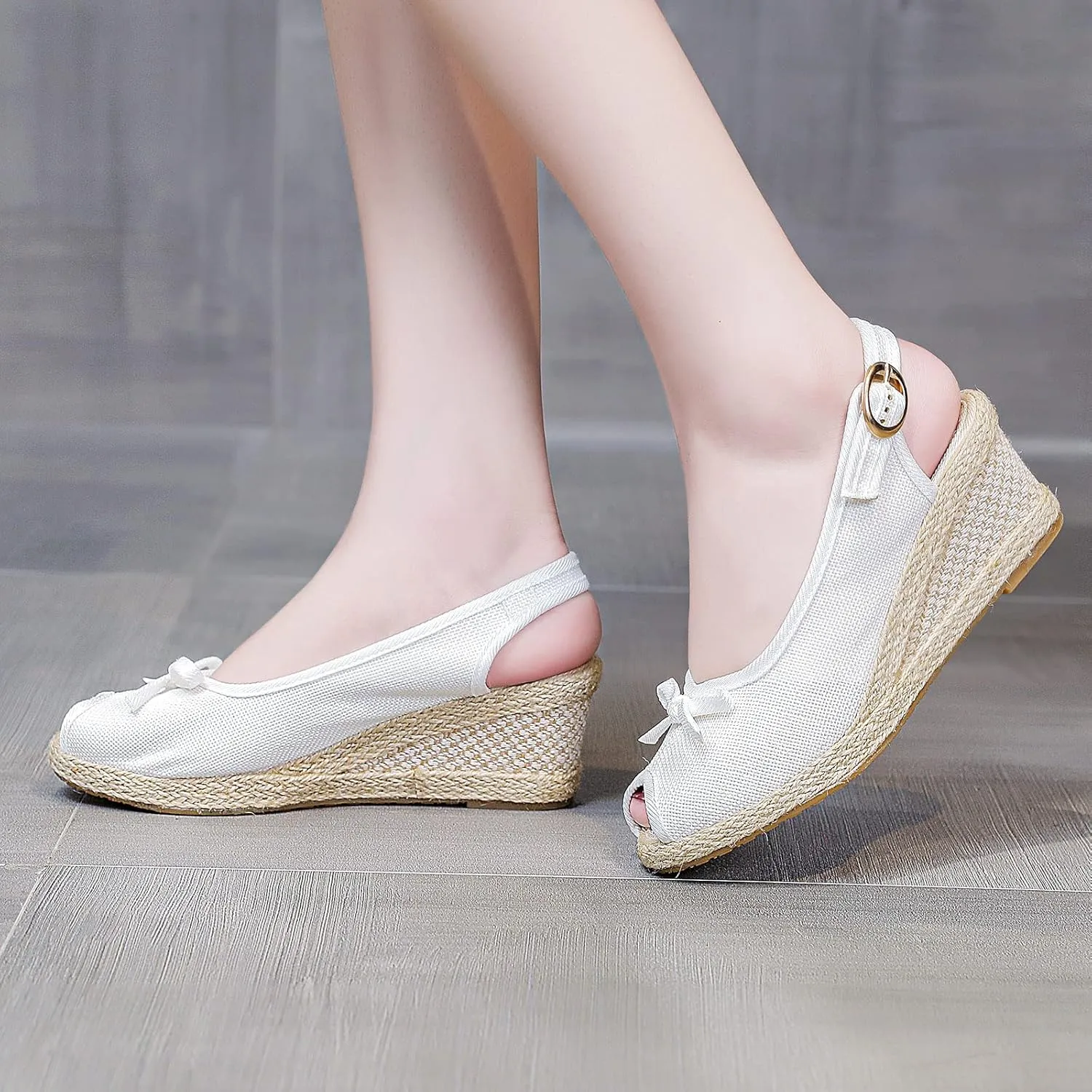 Beach Sandals for Women Slip on Comfy Slippers for Teen Girls Roman Pluse Size Summer Mules Shoes