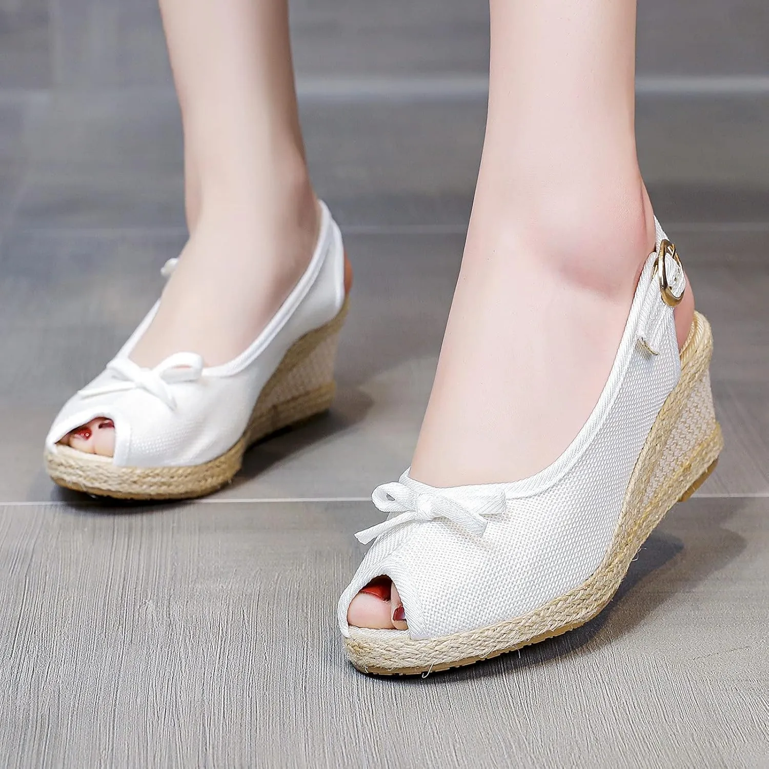 Beach Sandals for Women Slip on Comfy Slippers for Teen Girls Roman Pluse Size Summer Mules Shoes