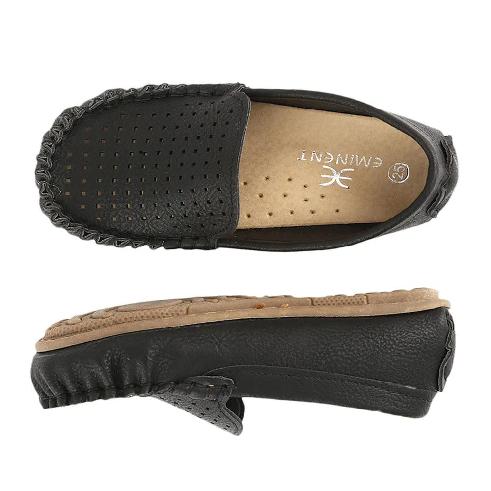 Boys Loafer (1231-1) - Black