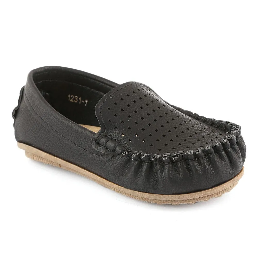 Boys Loafer (1231-1) - Black