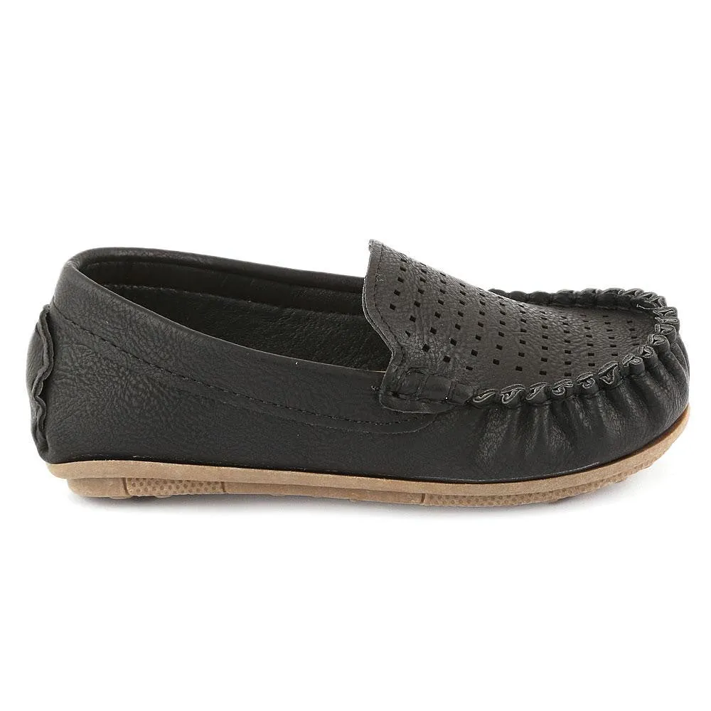 Boys Loafer (1231-1) - Black