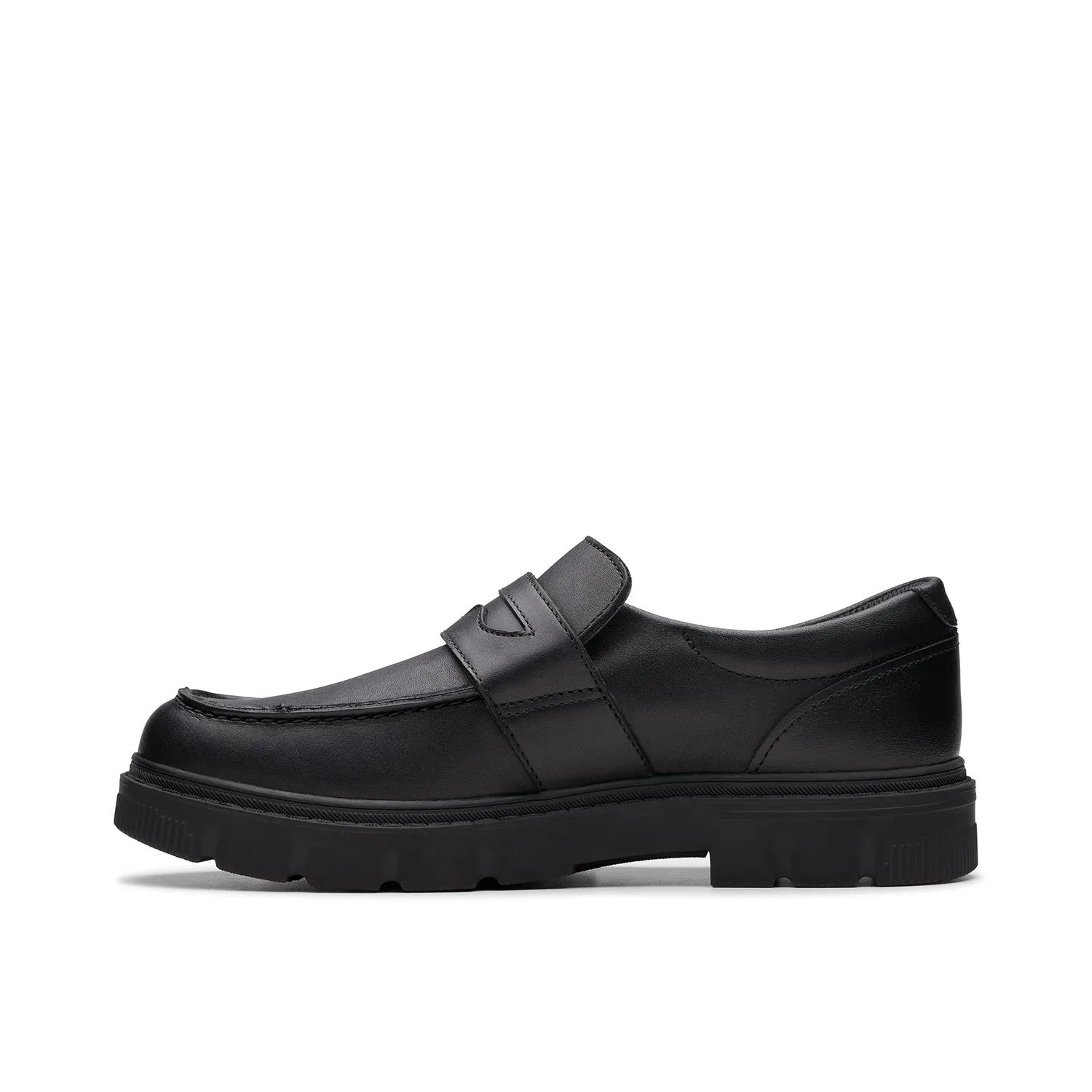 Boys - Lorcam Craft Youth Black Leather