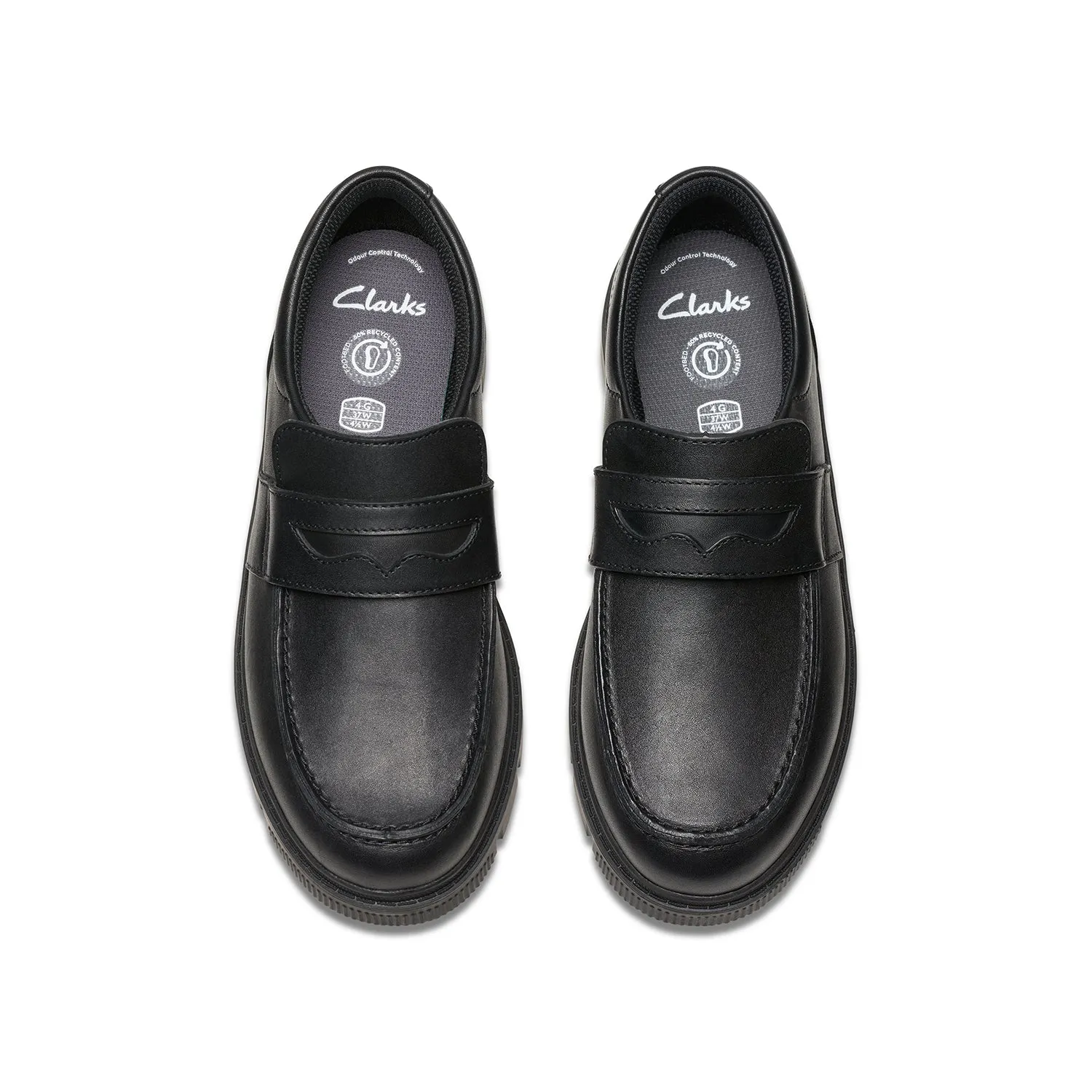 Boys - Lorcam Craft Youth Black Leather