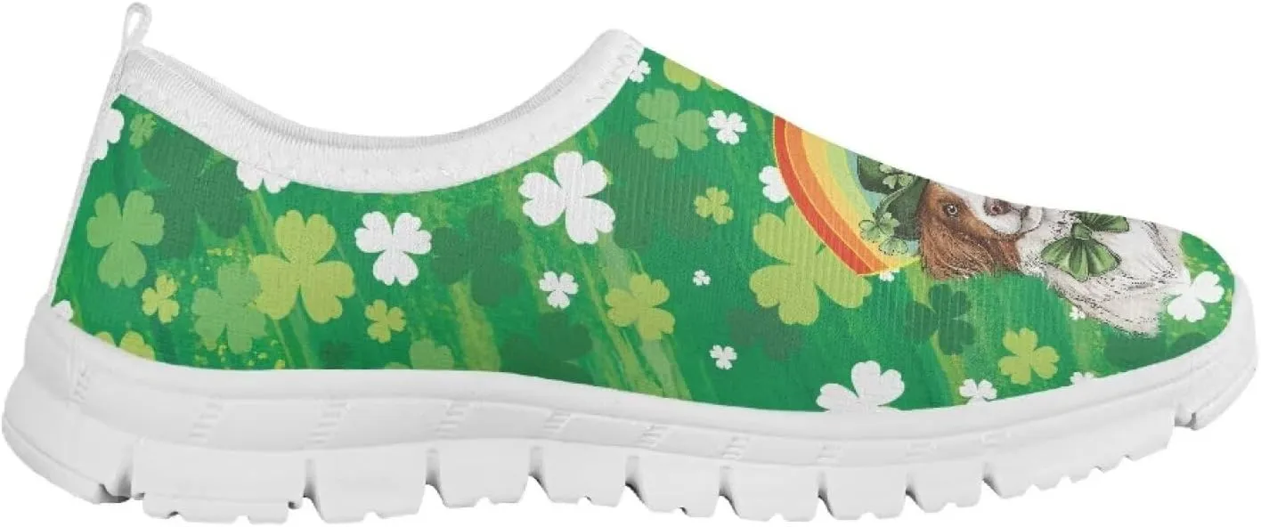 Boys Slip On Shoes Little Kids Tennis Shoes St. Patrick's Day Shoes