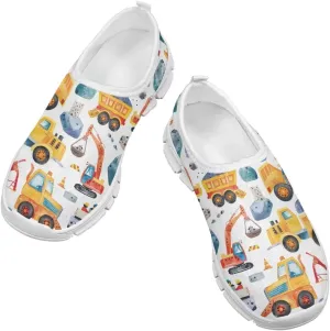 Boys Tennis Shoes Breathable Kid Slip On Sneakers for Outdoor Travel