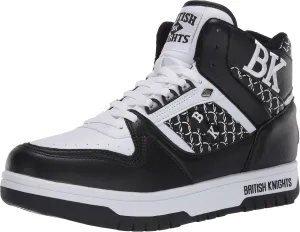 British Knights mens Kings Sl Sneaker, Black/White, 8 US
