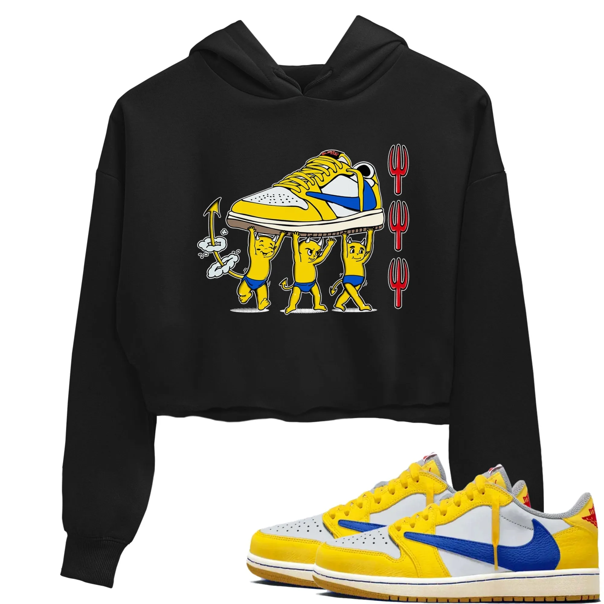 Canary Women's Flexible customer care 1 SNRT International returns Travis Scott Air Devil - Sneaker Babies Jordan Top