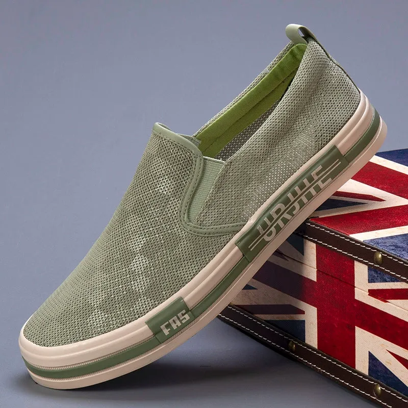 Canvas Men's Arrival Shoes Customer-approved for Spring/Summer 2024 Easiest Leisure Shoes Flat Shoes Board Loafers Trendy New Breathable Bottom Cloth Timeless Match Slip-on