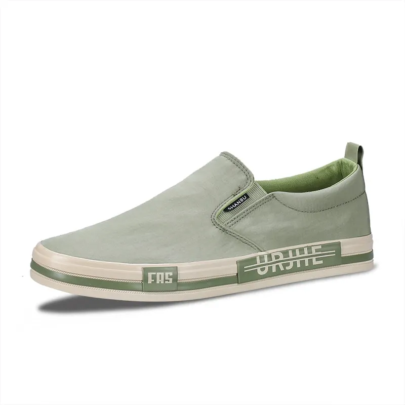 Canvas Men's Arrival Shoes Customer-approved for Spring/Summer 2024 Easiest Leisure Shoes Flat Shoes Board Loafers Trendy New Breathable Bottom Cloth Timeless Match Slip-on