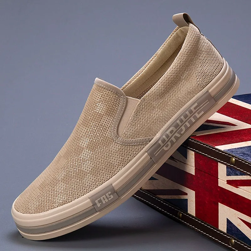 Canvas Men's Arrival Shoes Customer-approved for Spring/Summer 2024 Easiest Leisure Shoes Flat Shoes Board Loafers Trendy New Breathable Bottom Cloth Timeless Match Slip-on