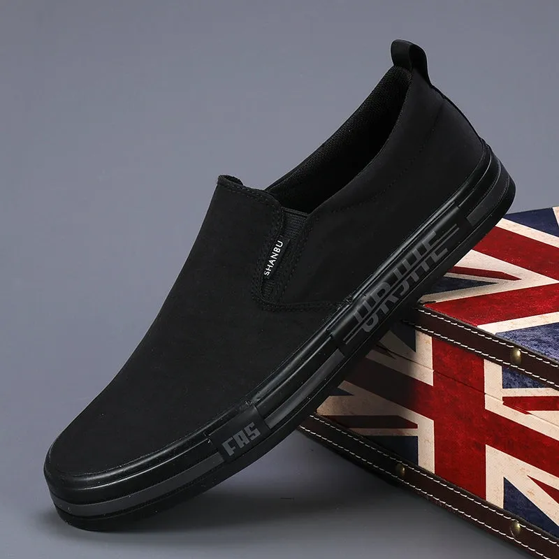 Canvas Men's Arrival Shoes Customer-approved for Spring/Summer 2024 Easiest Leisure Shoes Flat Shoes Board Loafers Trendy New Breathable Bottom Cloth Timeless Match Slip-on