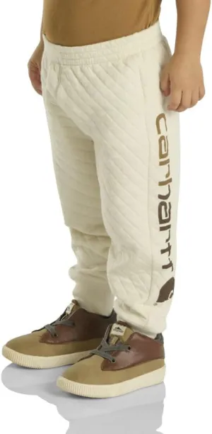 Carhartt Baby Boys' Fleece Logo Jogger Sweatpants