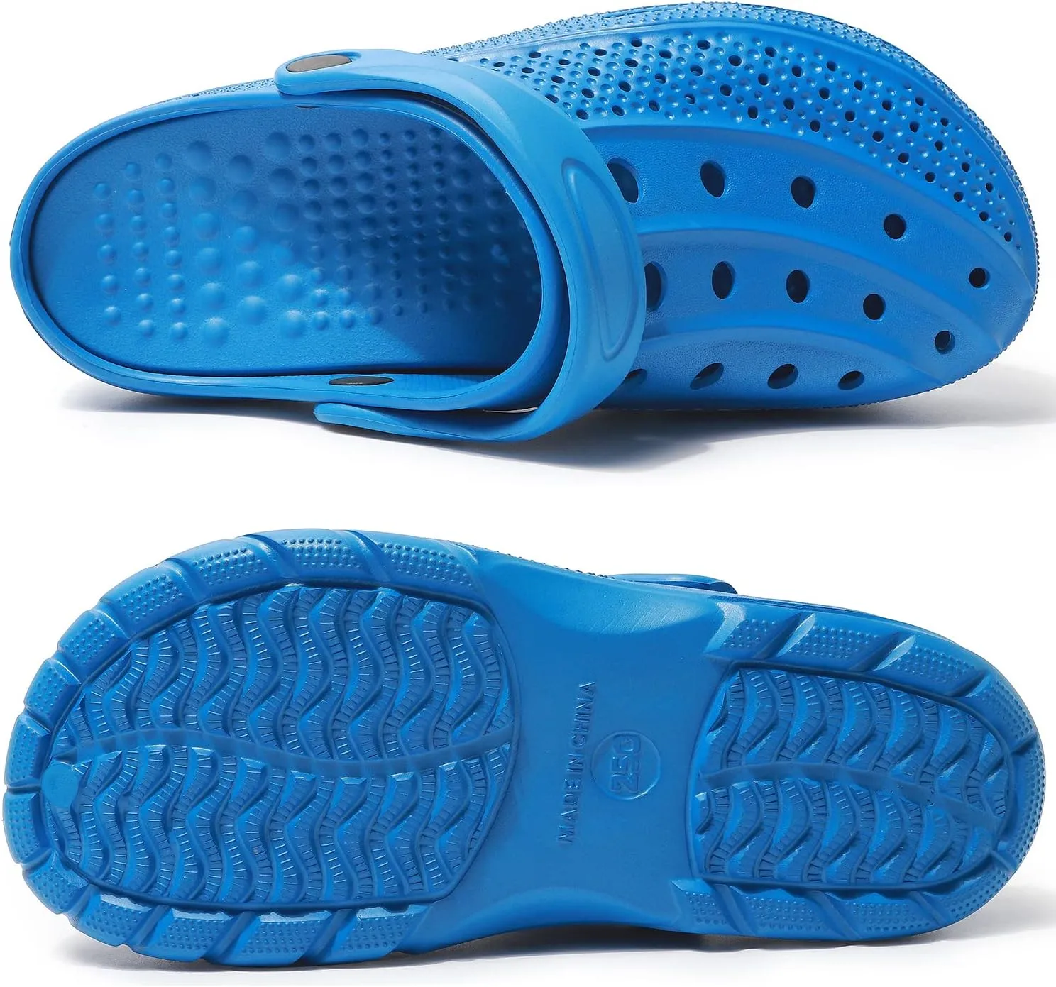 ChayChax Men's and Women's Arch Support Clogs Garden Shoes Slip-on Outdoor Beach Slippers with Removable Cushion Footbed