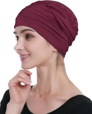 Chemo Headwear Head Wraps for Cancer Patients Made of Viscose – Warm, Super Comfy