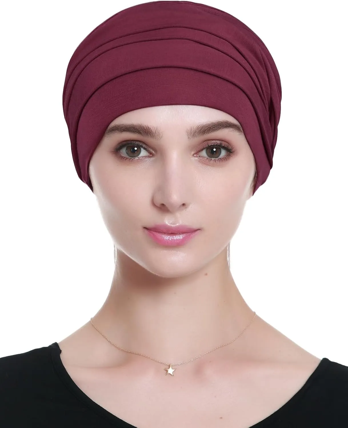 Chemo Headwear Head Wraps for Cancer Patients Made of Viscose – Warm, Super Comfy