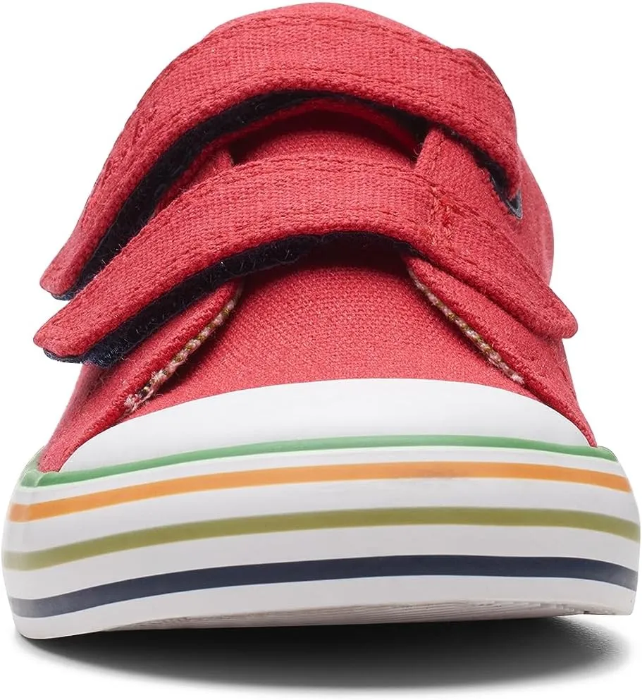 Clarks Boys' FoxingTorLo T Sneaker