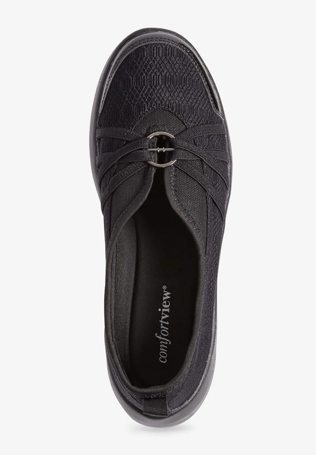 Comfortview Women's Wide Width The Greer Athletic Sneaker