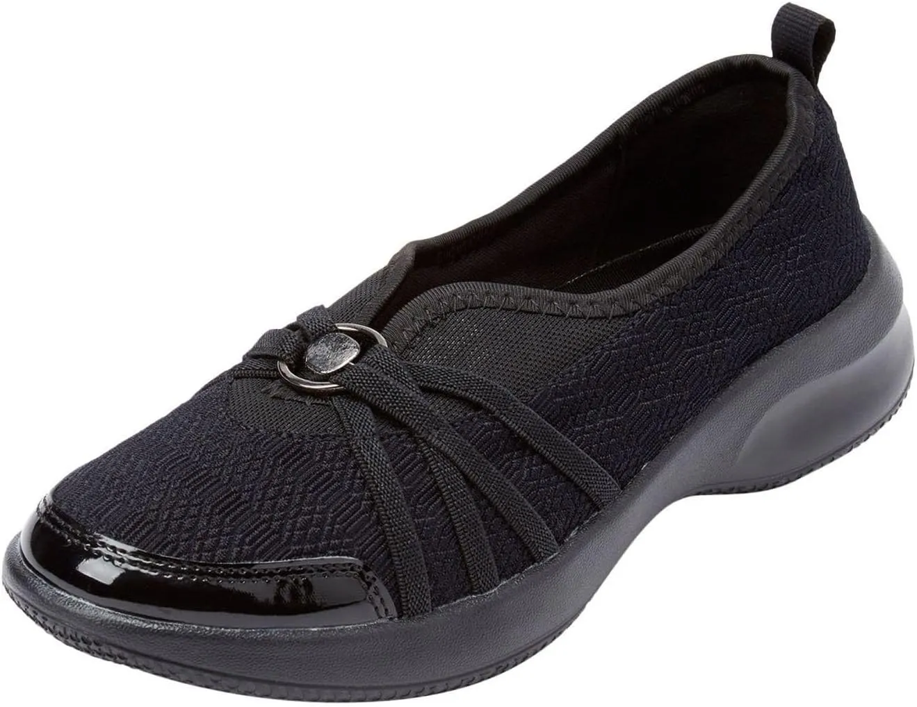 Comfortview Women's Wide Width The Greer Athletic Sneaker