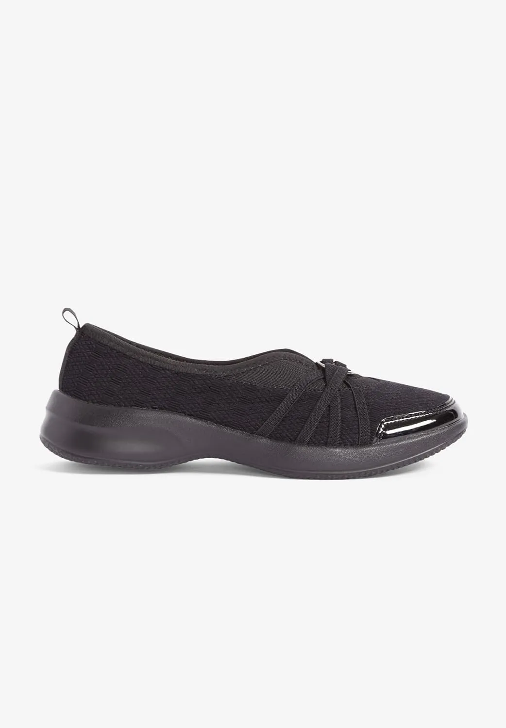 Comfortview Women's Wide Width The Greer Athletic Sneaker