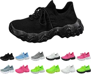 Comfortwear Ortho Shoes for Women Woven Breathable Soft Sole Slip on Walking Shoes with Arch Support Daily Commuting Shoes