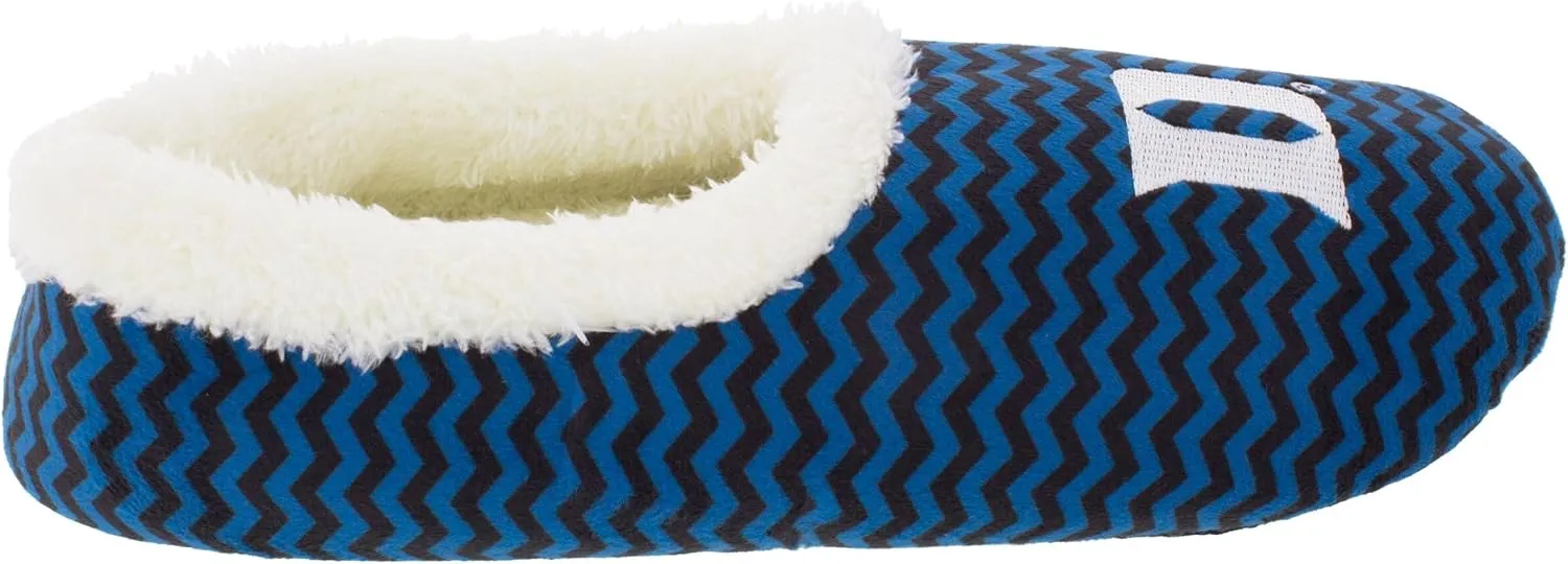 Comfy Feet NCAA Slip On Chevron Pattern Slippers
