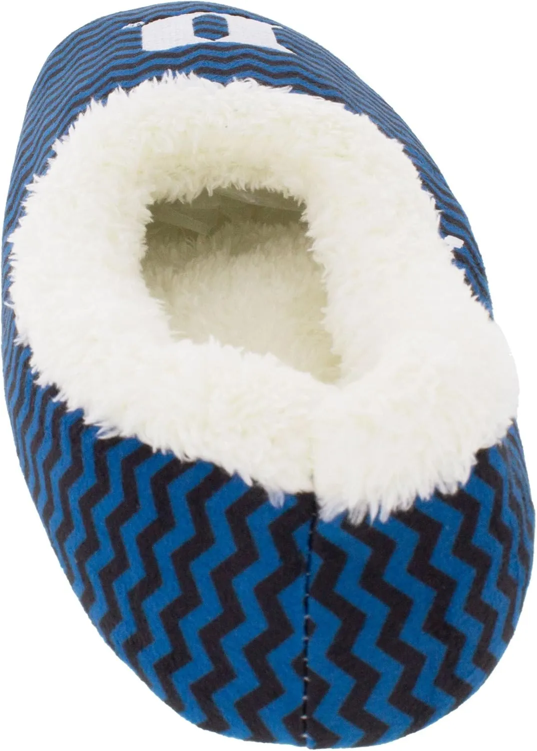 Comfy Feet NCAA Slip On Chevron Pattern Slippers