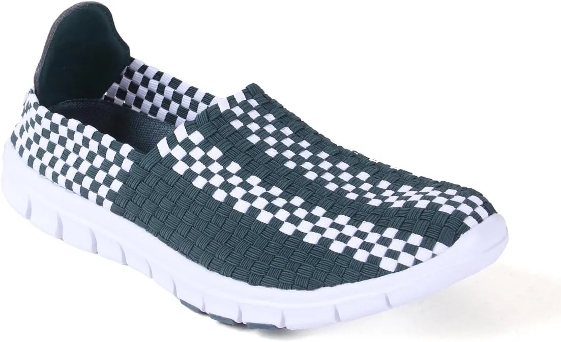 Comfy Feet NCAA Woven Colors Comfy Slip On Shoes
