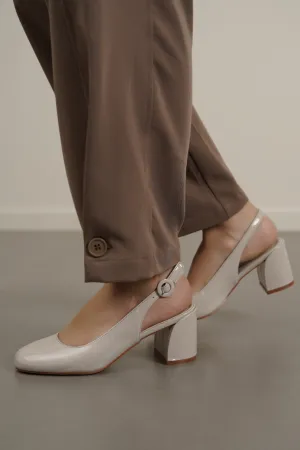 COMFY HEELED PUMPS