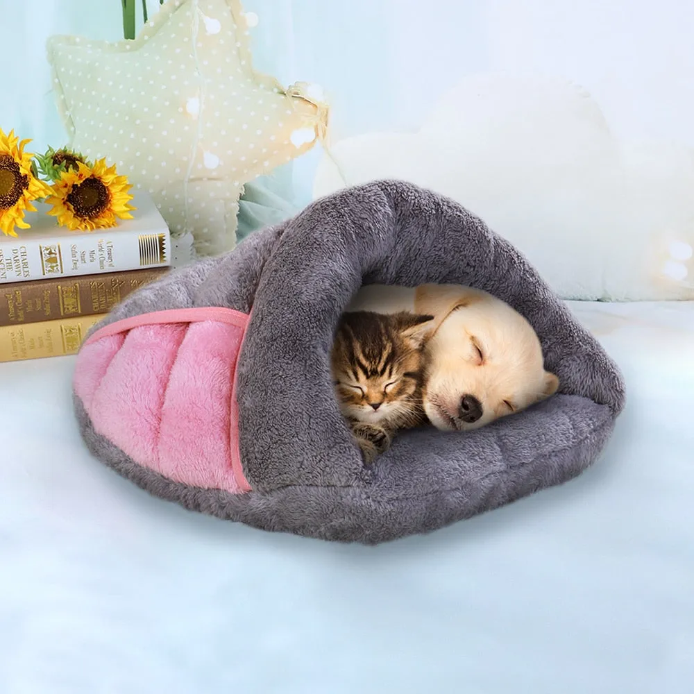 Comfy Slipper Warm Cat Bed