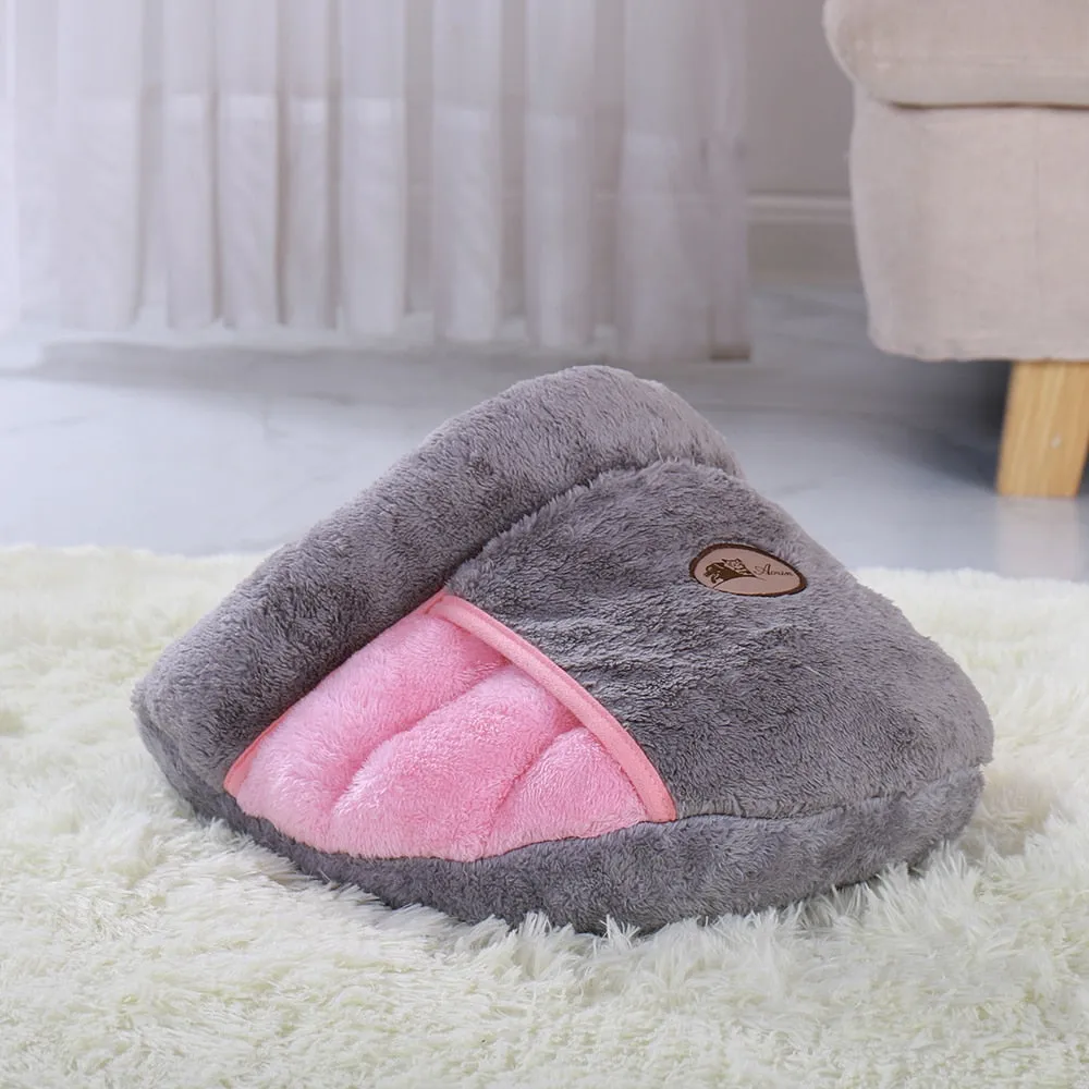 Comfy Slipper Warm Cat Bed