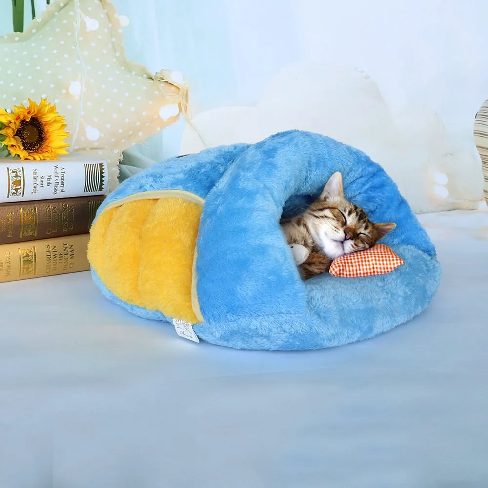 Comfy Slipper Warm Cat Bed