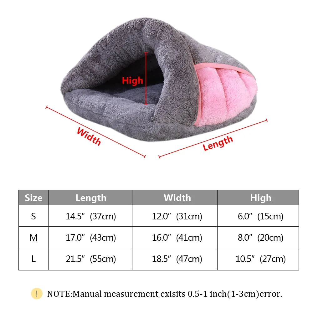 Comfy Slipper Warm Cat Bed