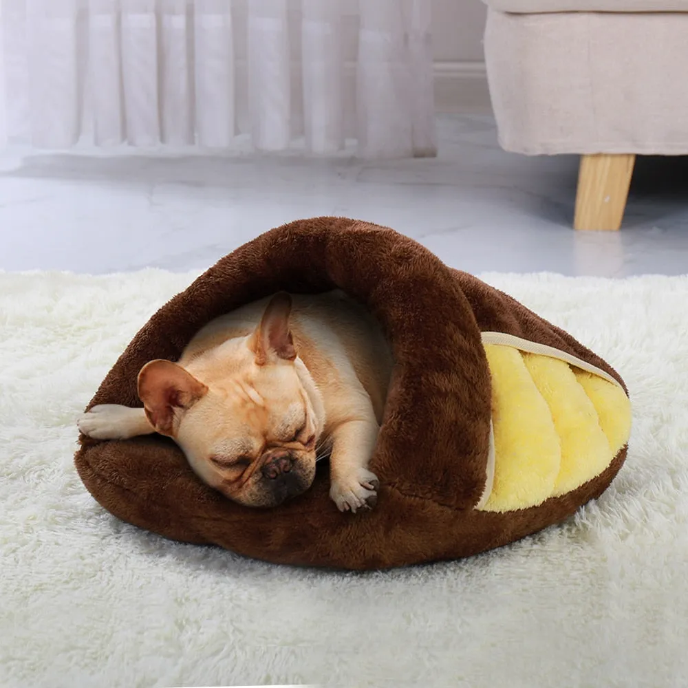 Comfy Slipper Warm Cat Bed