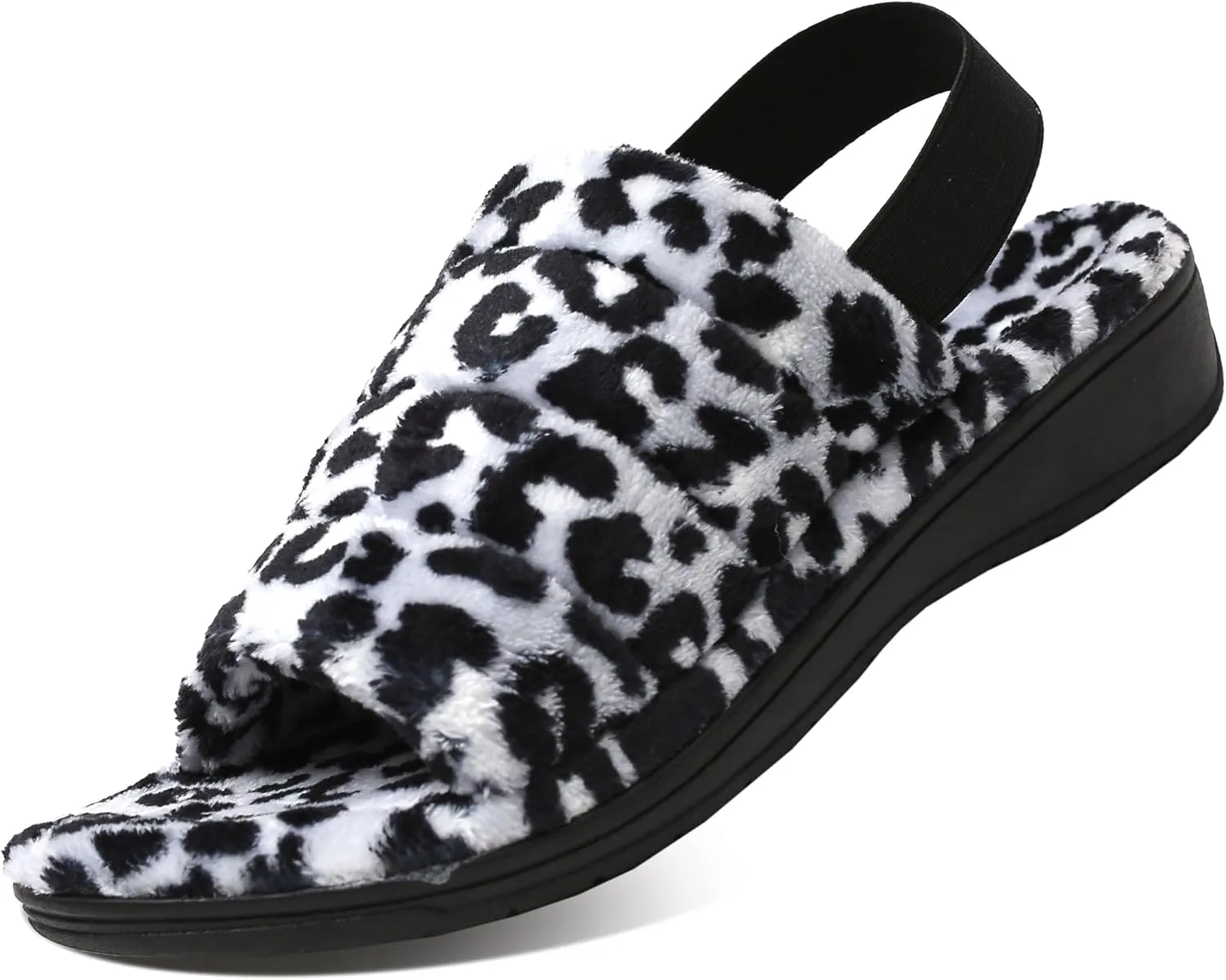 Comfy Slippers for Women Indoor and Outdoor - Fluffy, Cute, and Fuzzy House Slippers for Women with Arch Support and Orthopedic Focus