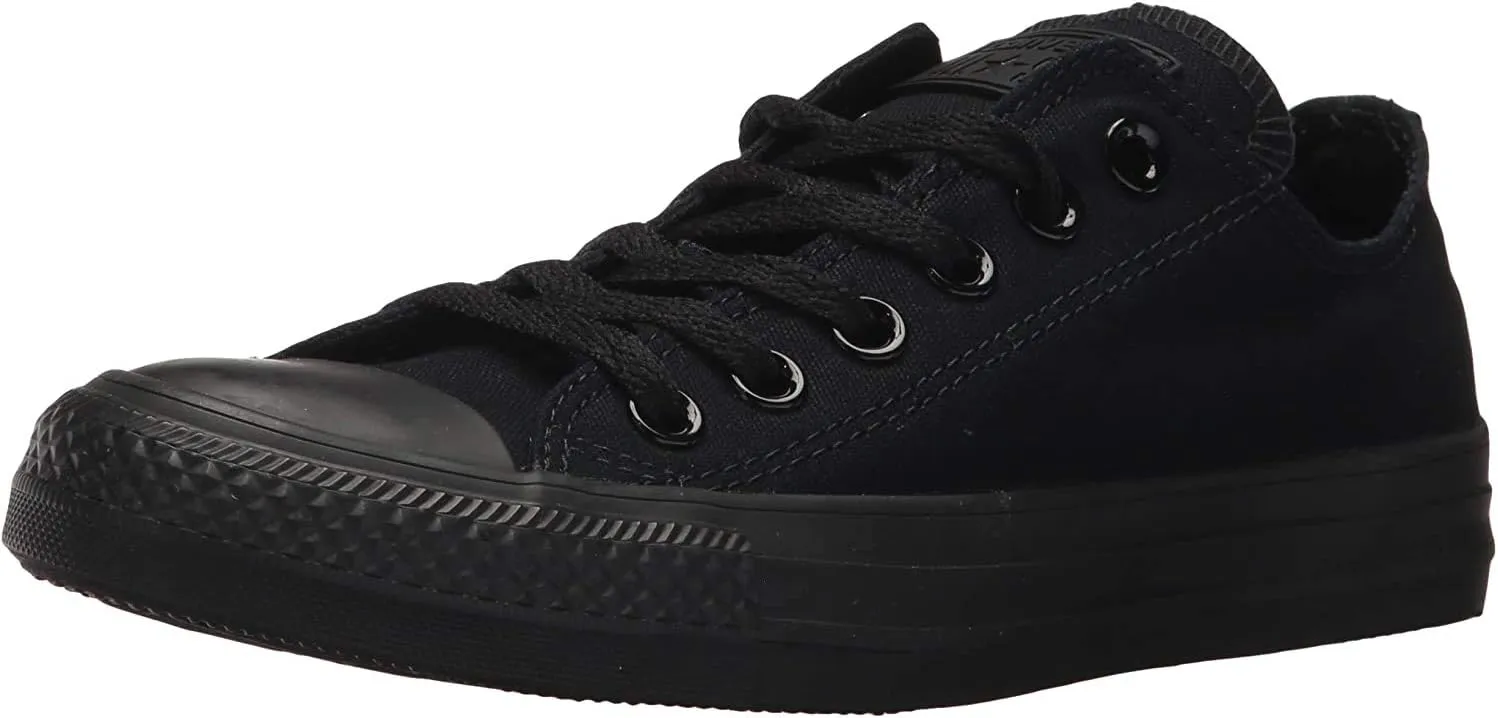 Converse Men's All Star Chuck Taylor Lo Top Oxfords Black Mono