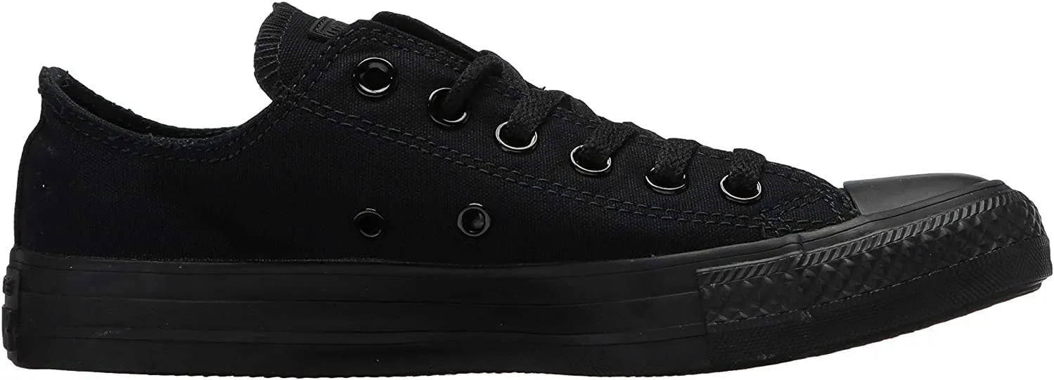 Converse Men's All Star Chuck Taylor Lo Top Oxfords Black Mono