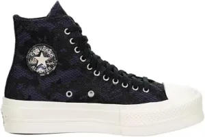 Converse Unisex Chuck Taylor All Star High Top Canvas Sneaker - Lace up Closure Style - Navy 6.5