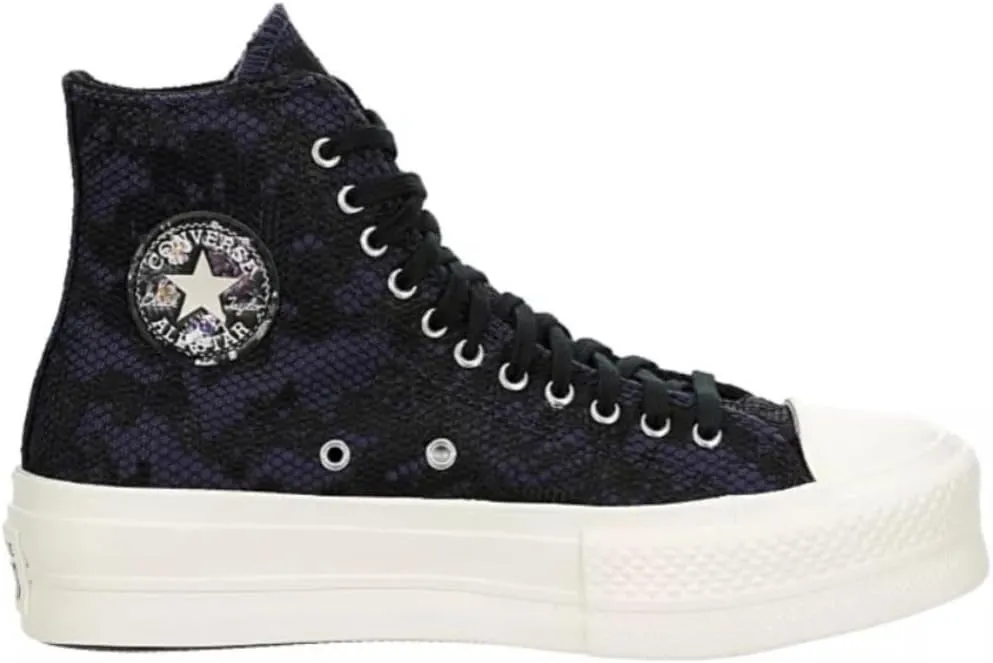 Converse Unisex Chuck Taylor All Star High Top Canvas Sneaker - Lace up Closure Style - Navy 6.5