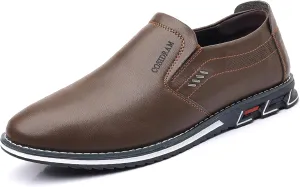 COSIDRAM Mens Casual Shoes Slip on Loafers Lightweight Hollow Out Breathable Male Shoes