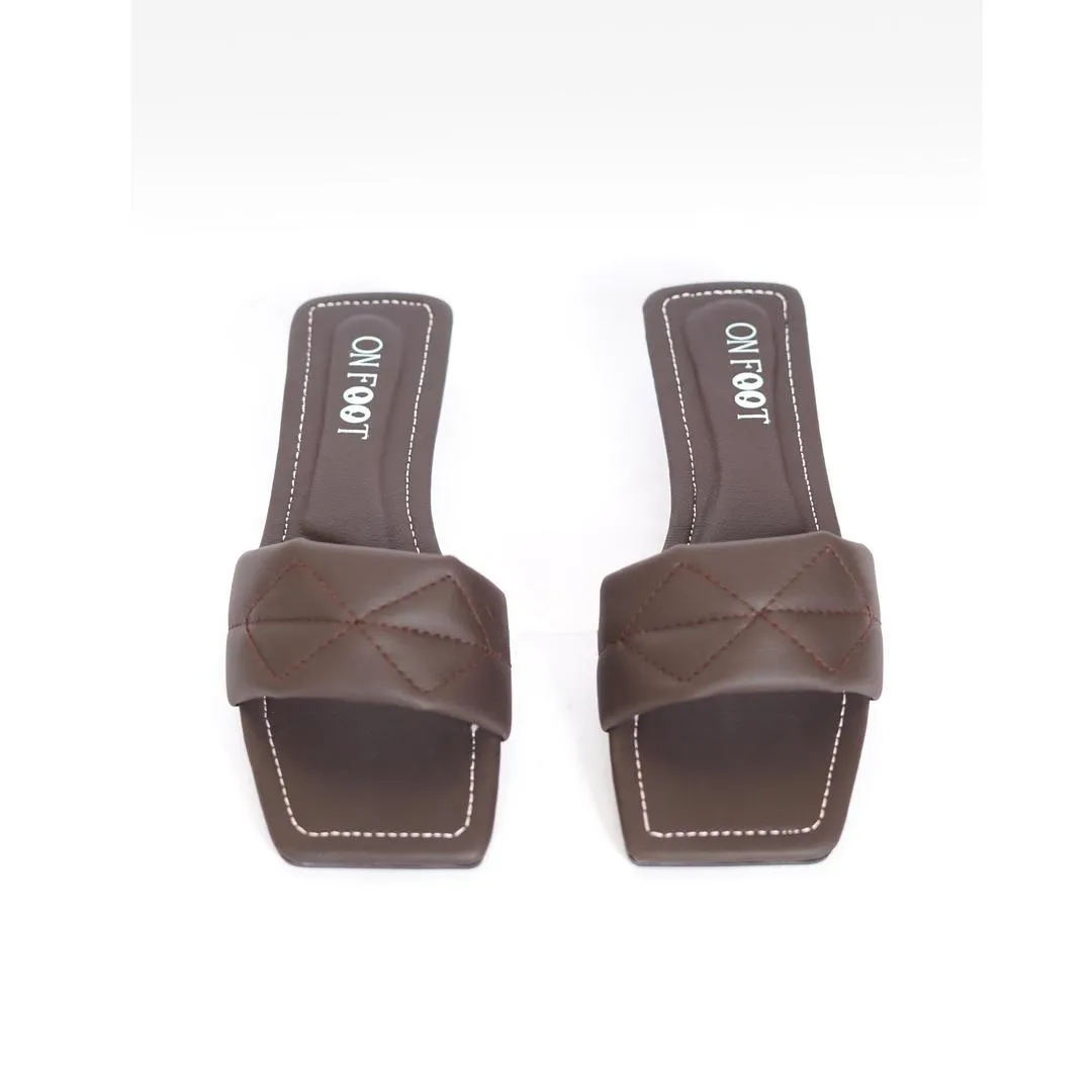 Croc- Comfy Slipper | Brown