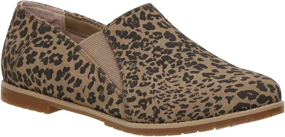 CUSHIONAIRE Women's Duffy Twin Gore Slip on  Memory Foam & Wide Widths Available
