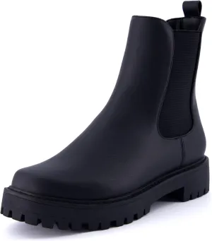 CUSHIONAIRE Women's Felix slip on chelsea boot  Memory Foam, Wide Widths Available